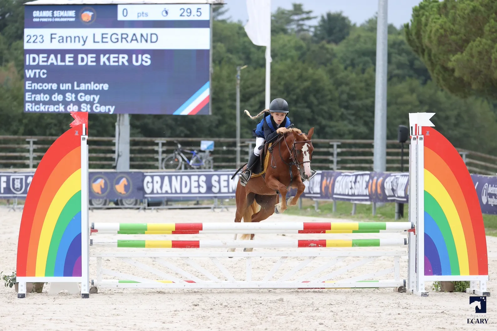 Championne des quatre ans C, Idéale de Ker US était pilotée par la très jeune Fanny Legrand. 