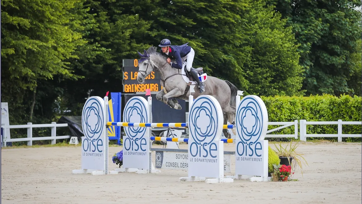 Stéphane Landois et Gainsbourg de Bédon sont à la deuxième place au classement provisoire avant le cross du CCI 4*-S.