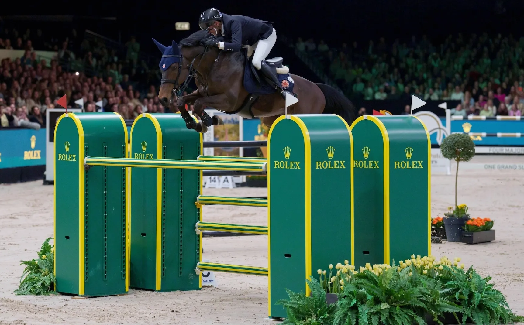 Complice et redoutablement efficace, le duo Simon Delestre et Cayman Jolly Jumper s’est imposé comme une référence du circuit 5*. 