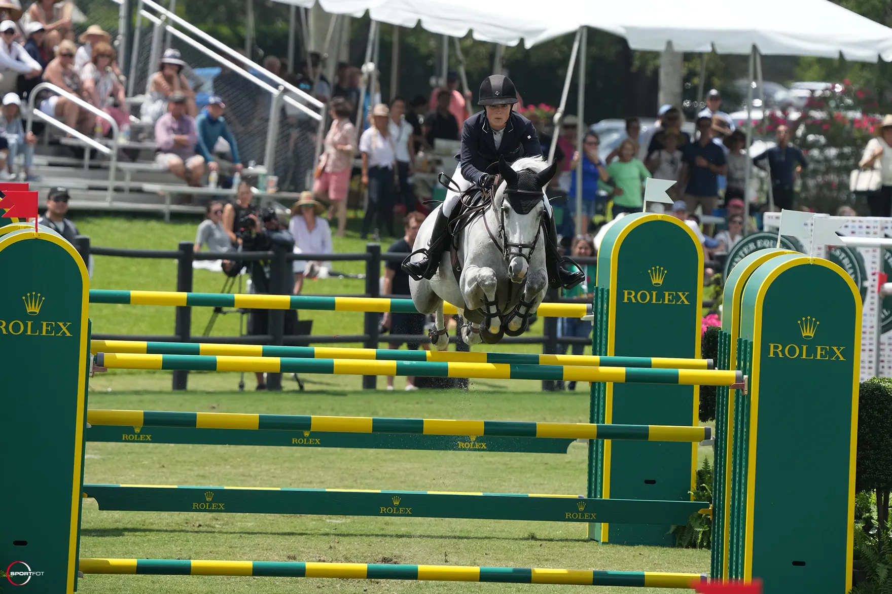 Chloe Reid et Souper Shuttle sont montés sur la troisième marche du podium. 