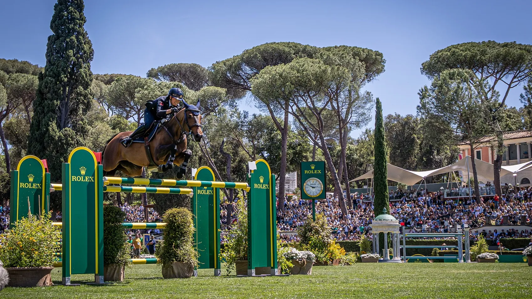 Giulia Martinengo Marquet a été stoppée dans son élan lors du tour initial. 