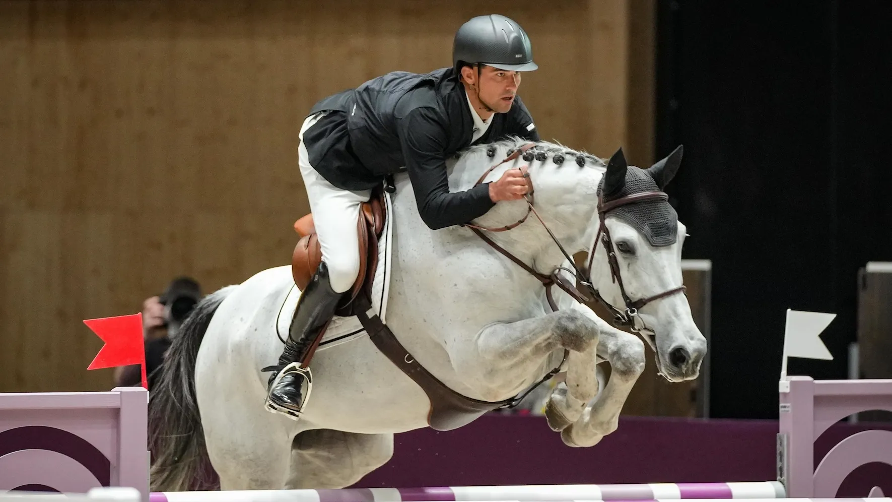 En pleine découverte l’un de l’autre, Victor Bettendorf et Electro van de Kromsteeg ont fait forte impression dans le Grand Palais éphémère.