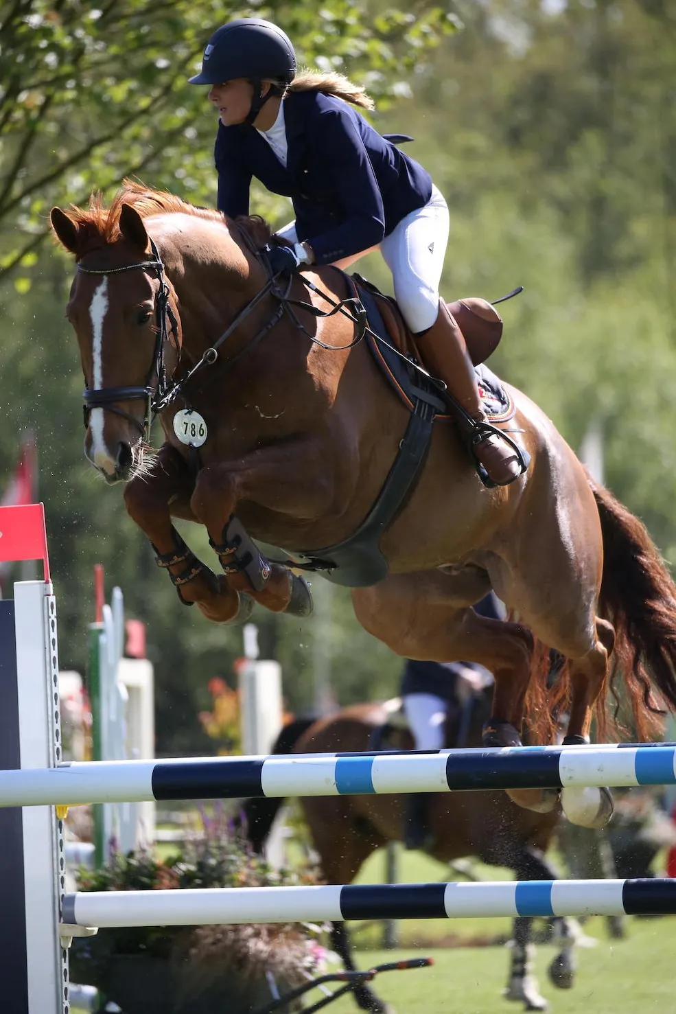 King Edward a été formé par la Belge Ines de Vos.