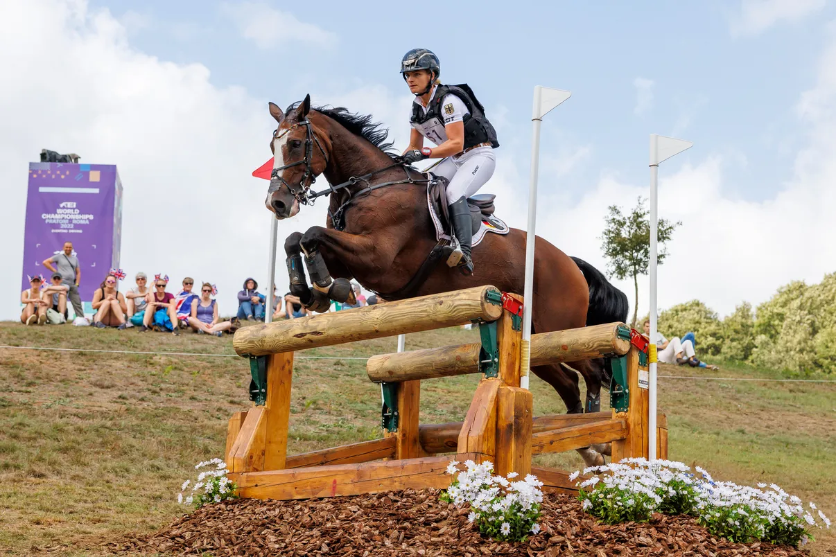 À Pratoni, Julia Krajewski et Amande de B'Neville avaient signé un double sans-faute sur le cross et les barres.