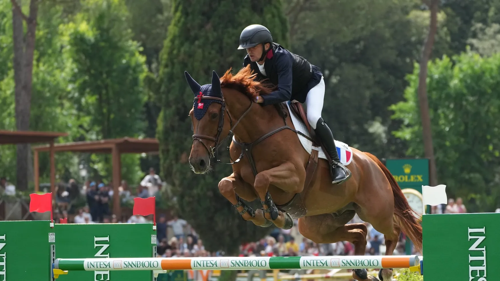 Antoine Ermann et Floys des Prés ont signé l’une des quatre prestations parfaites du jour. 