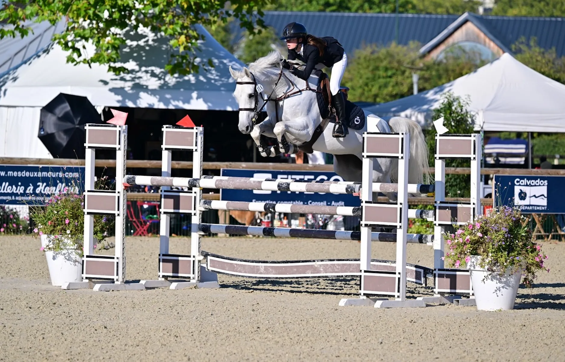 Avec Hillary d’Élite, Élise fait ses débuts à cheval