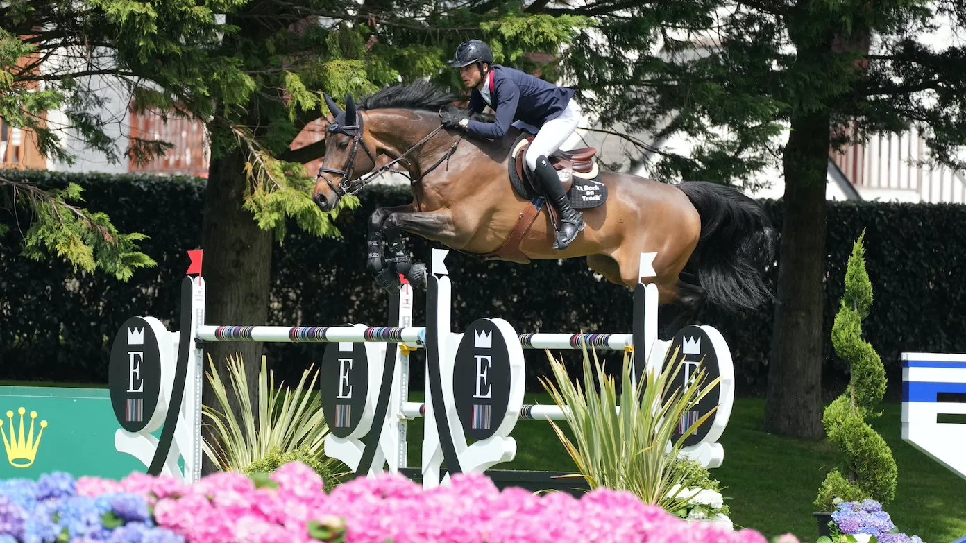 Edward Lévy et Uno de Cerisy, ici à La Baule.