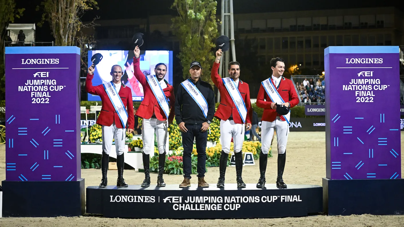 Fernando Martinez Sommer, Andres Azcarga, Mark Laskin, Nicolas Pizarro et Manuel Gonzalez Dufrane. 