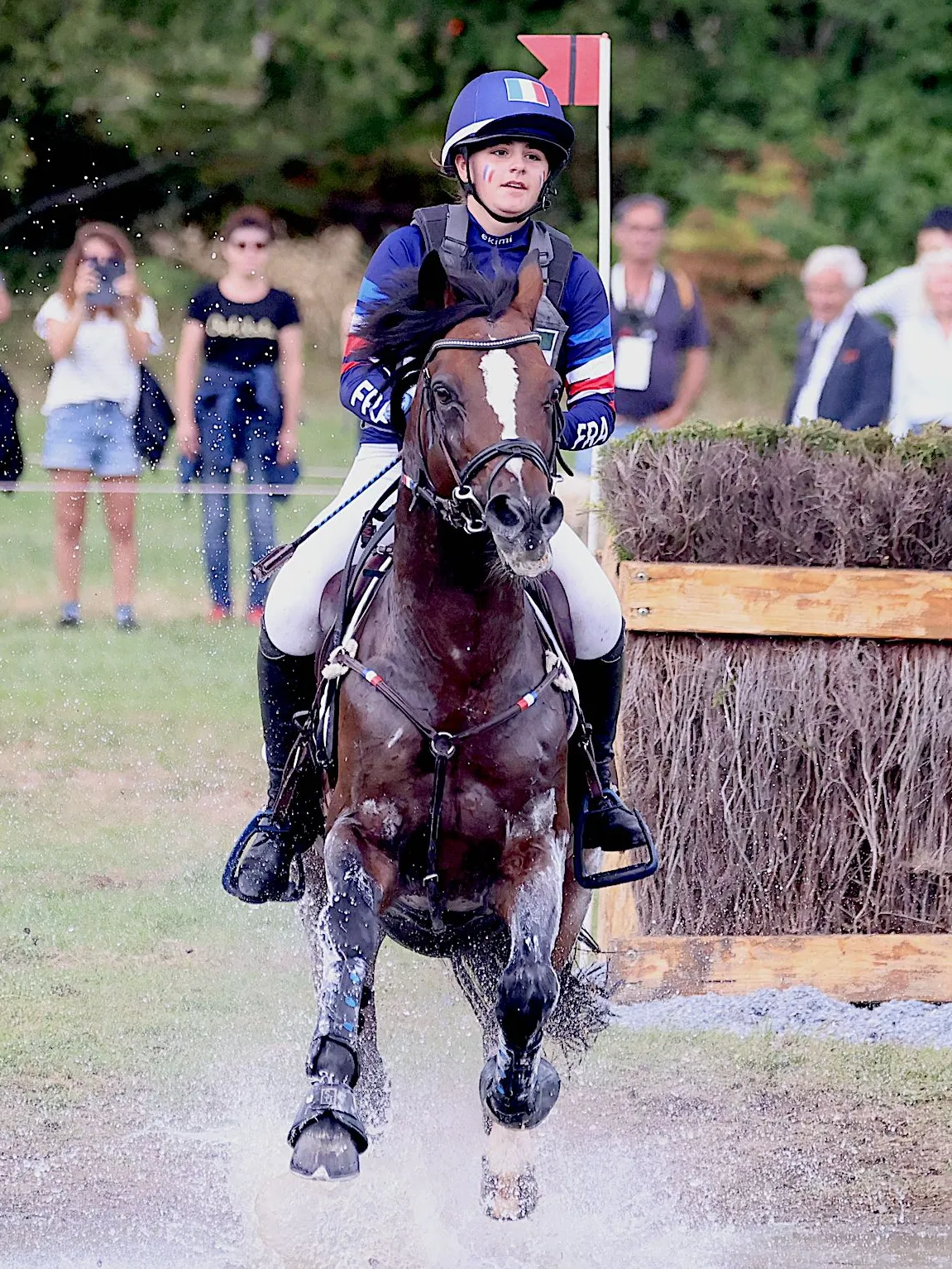 Un parcours parfait pour le duo ce matin, que l'on attend sur l'hippique demain. 