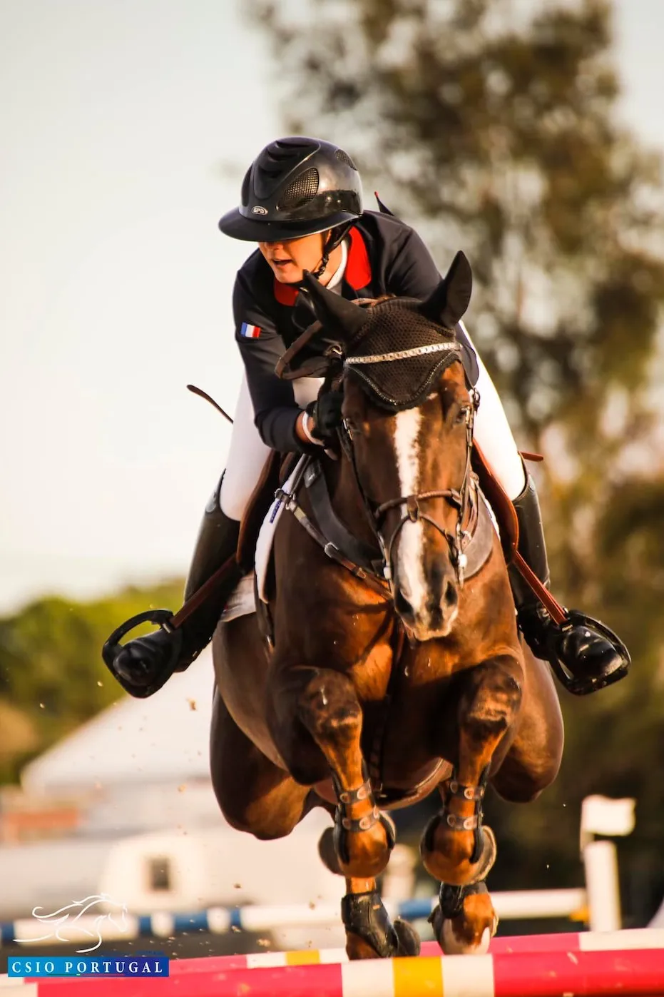 Margaux Rocuet et Djibouti de Kerizac en route pour le sans-faute dans la Coupe des nations de Vilamoura. 