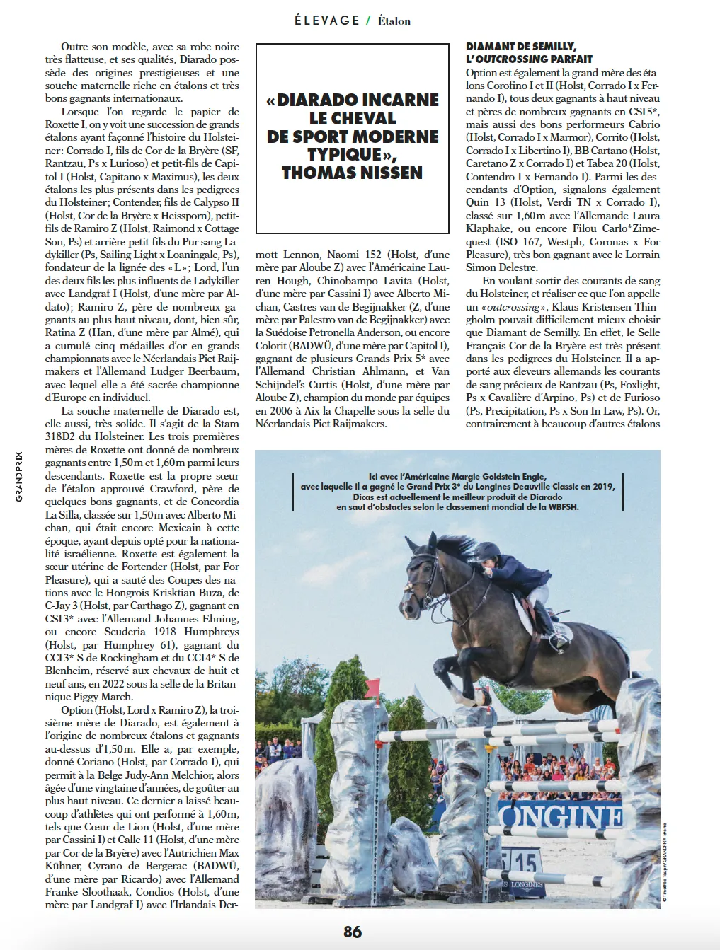 Extrait de l'article sur Diarado.