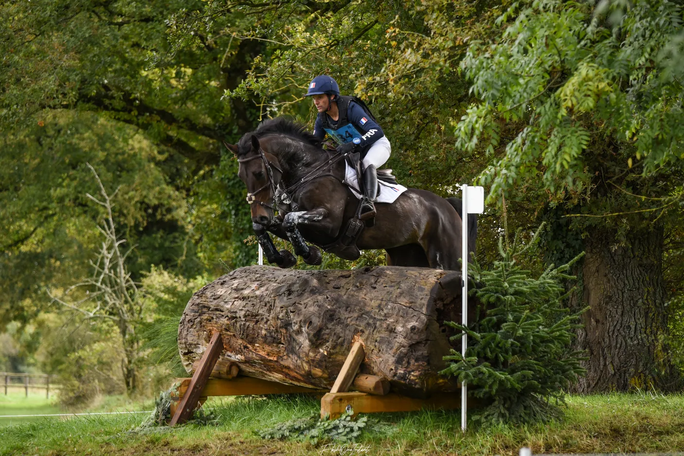Nicolas Touzaint et Gauguin du Busson ont signé la meilleure performance tricolore dans ce CCIO 4*-S