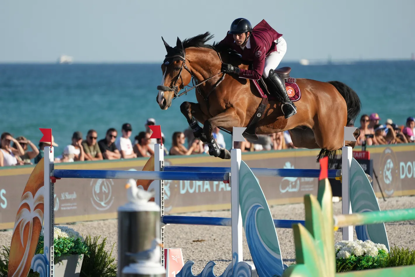 À quelques mètres de l'océan Atlantique, Julien Anquetin s'est lui aussi offert une belle victoire