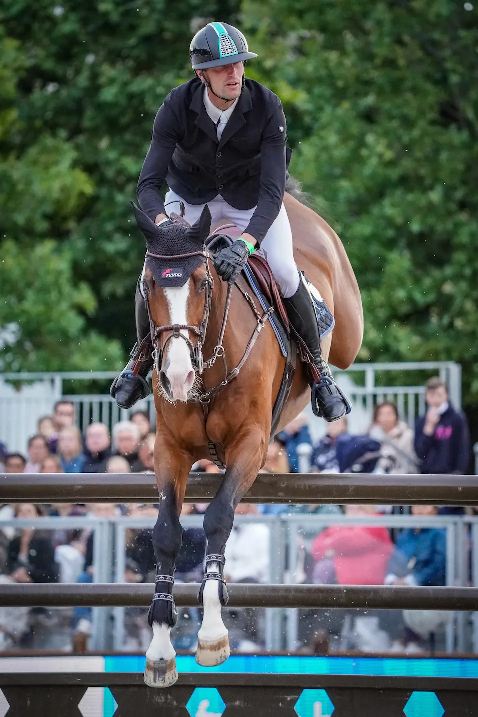 Cheppetta lors du Grand Prix du Longines Paris Eiffel Jumping, samedi. 