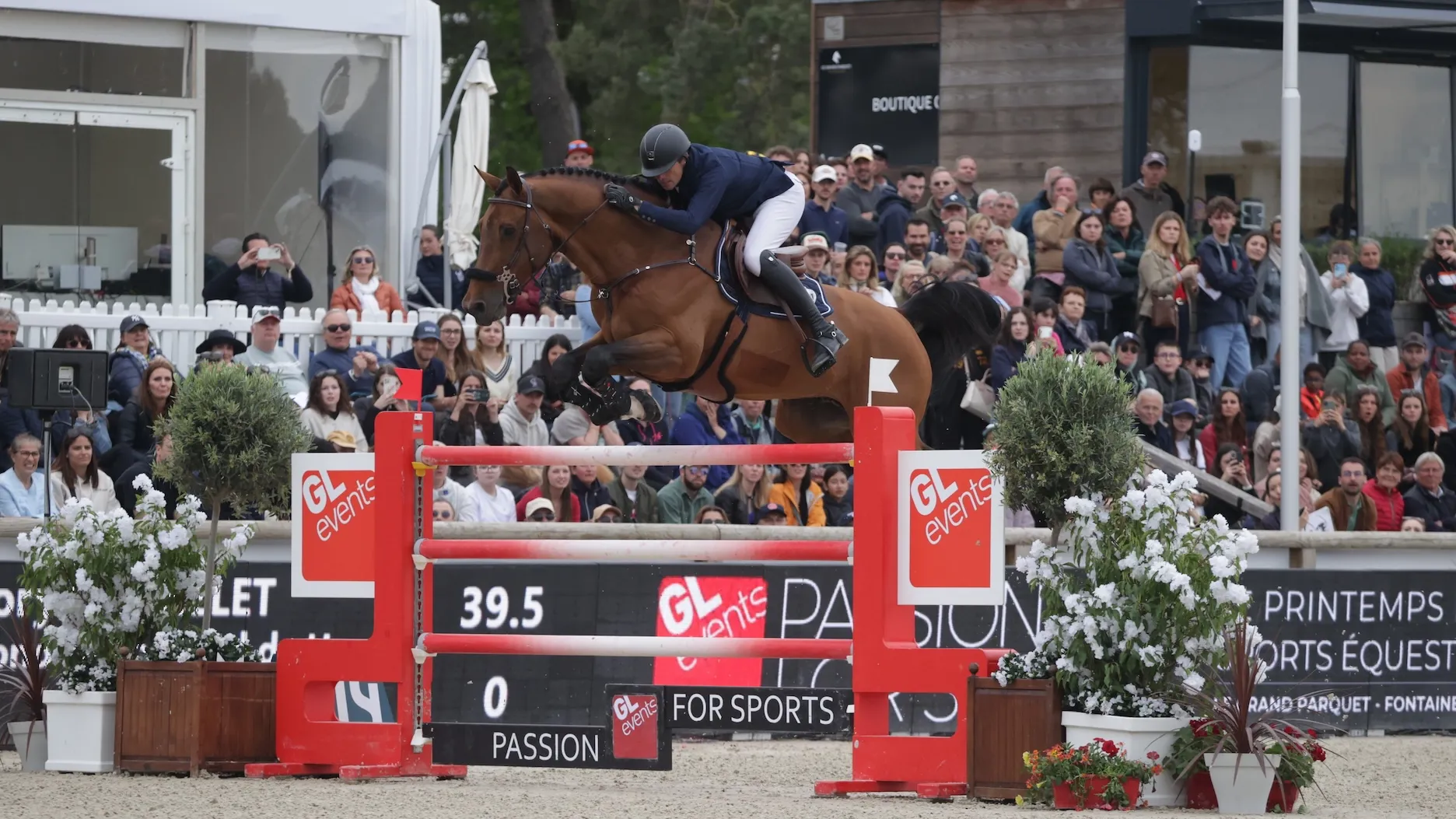 Grégory Wathelet a dû s’avouer vaincu aujourd’hui sur la carrière des Princes. 