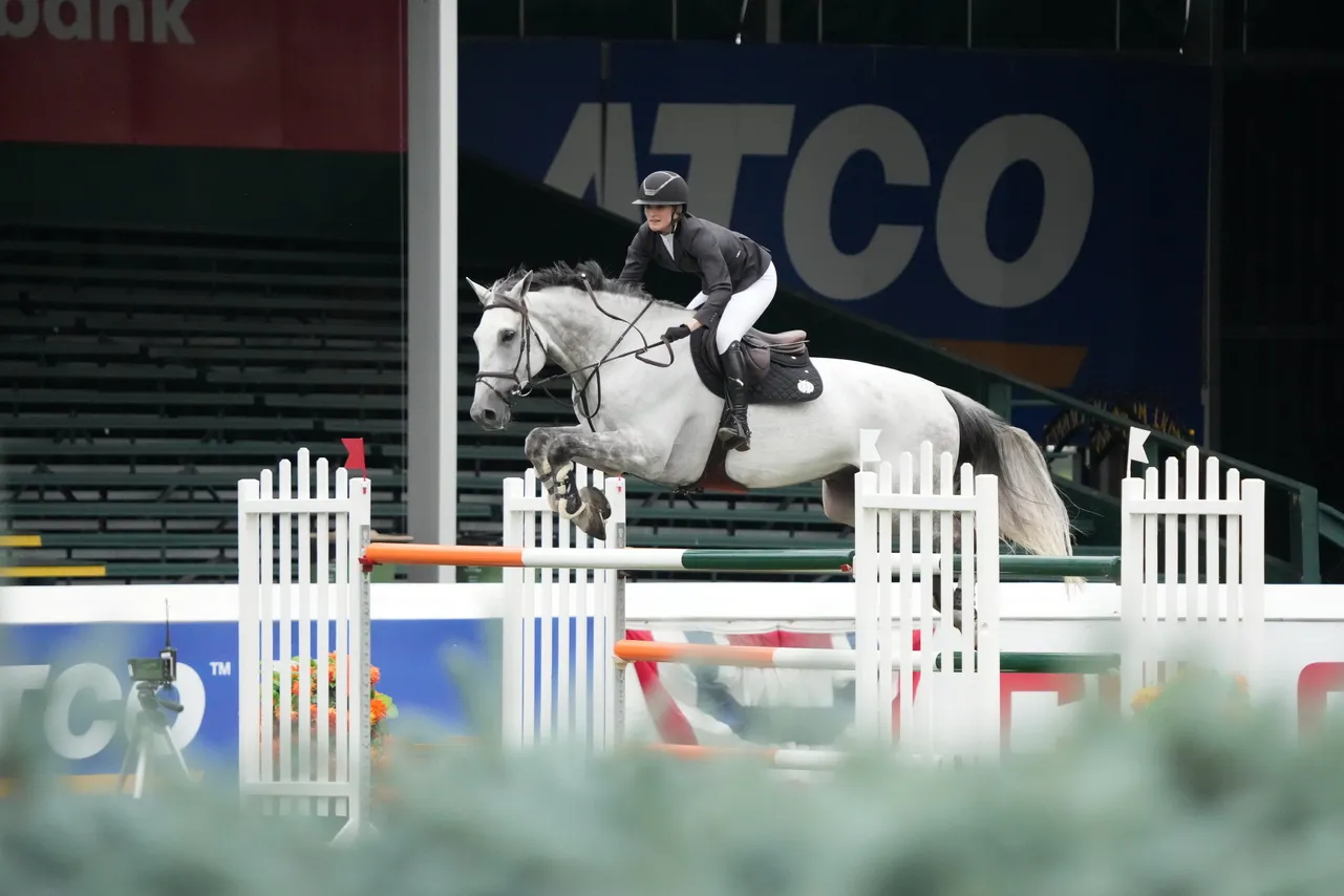 Katherine Strauss et Fair Field ont terminé deuxièmes