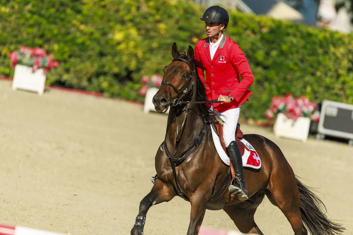 Steve Guerdat et Venard de Cerisy.
