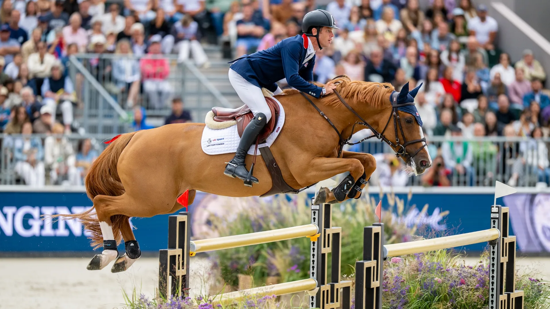 Le Belge salue la performance de Scott Brash et sa généreuse Hello Folie de Nantuel. 