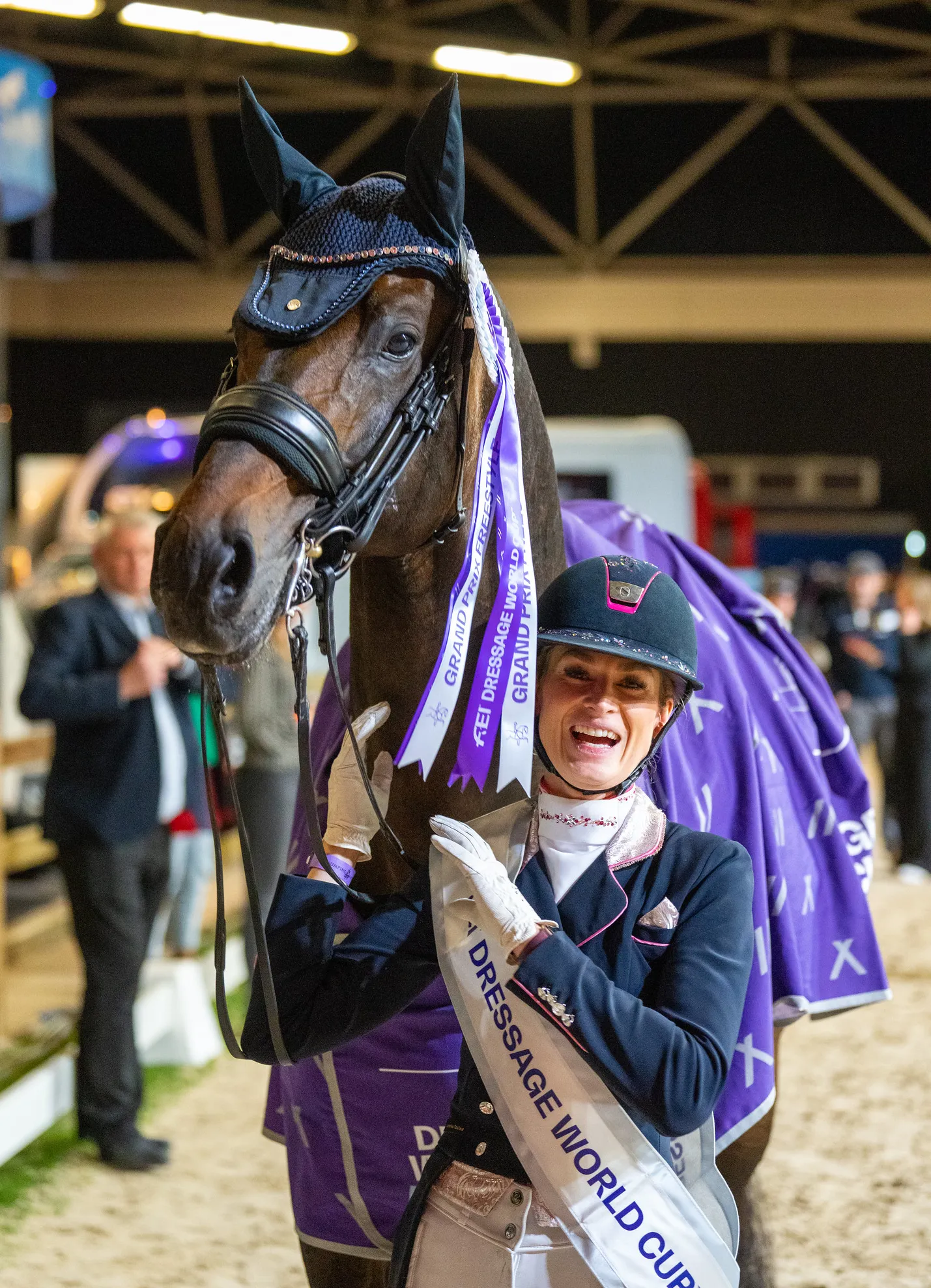 Dinja van Liere et Hermes.