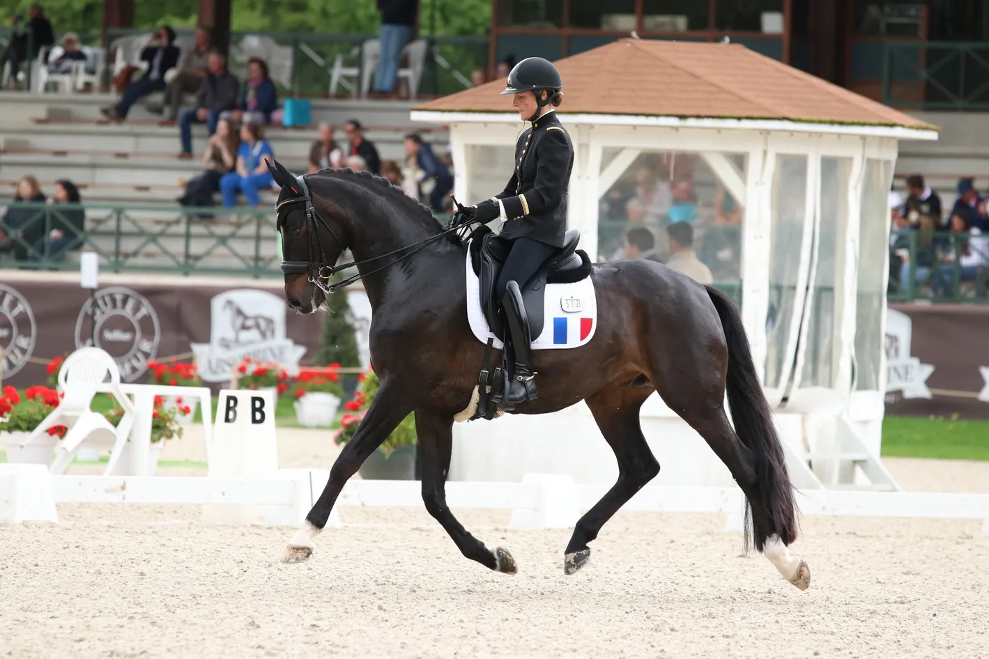 Ici à la détente, Pauline Basquin a réalisé la meilleure performance française de la journée.
