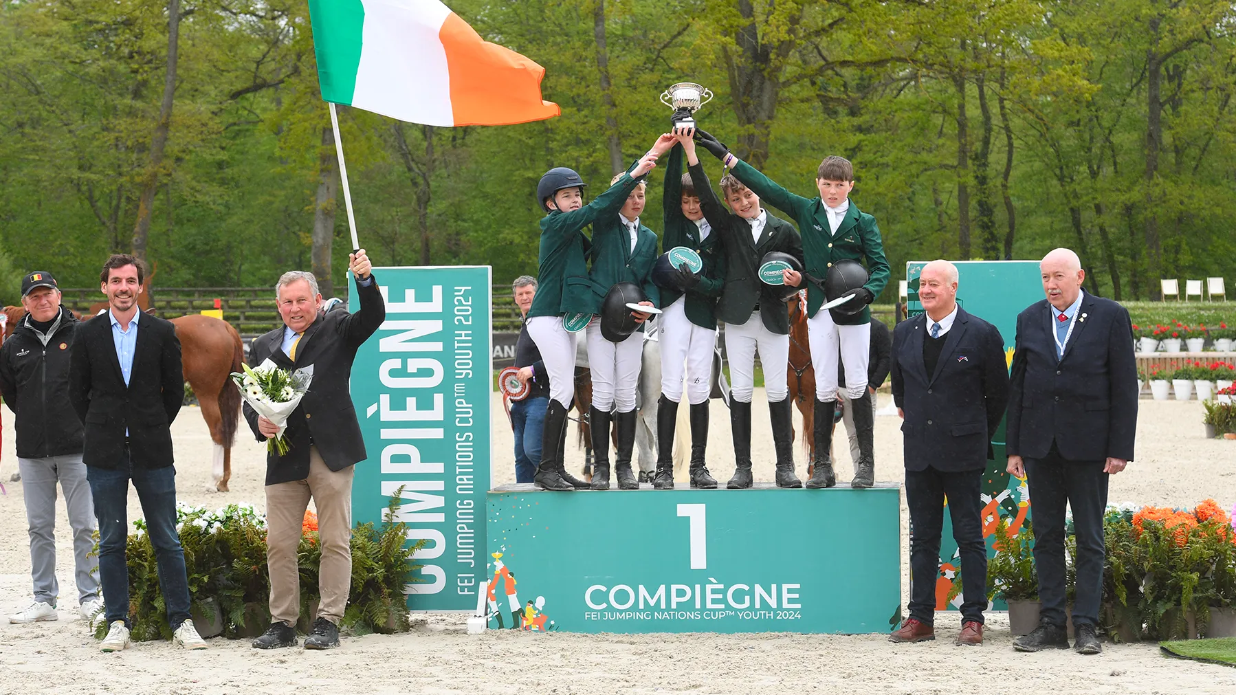 L'Irlande s'est brillamment imposée dans cette Coupe des nations Enfants Laboratoire LPC.