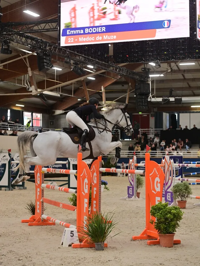 Emma Bodier et Médoc de Muze.