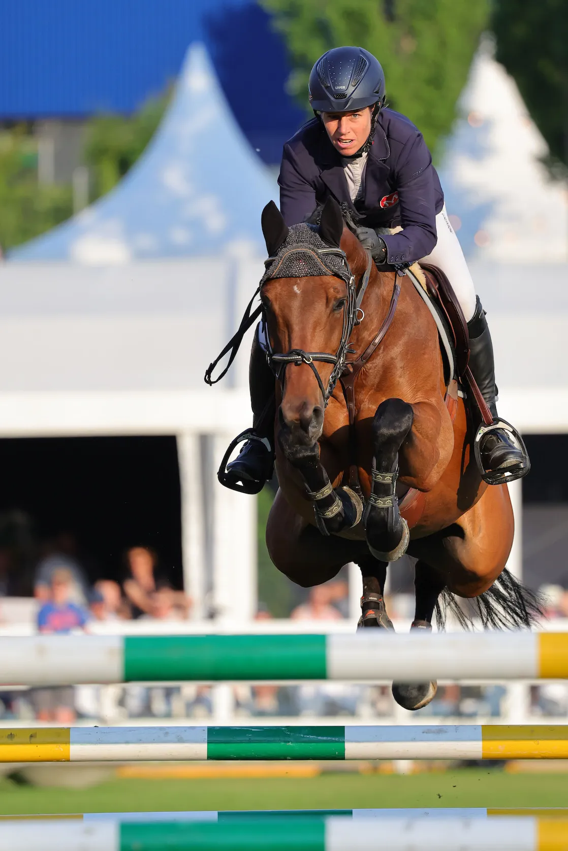 Barbara Schnieper et Inook ont offert une très belle victoire au public suisse ce soir.