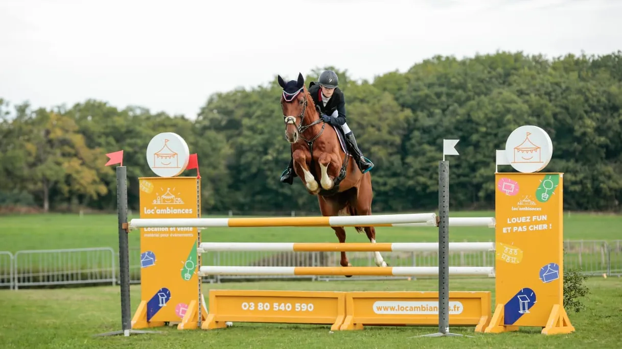 Lou-Ann et Titou lors de la Pro 2 de Saulieu en septembre dernier, où le couple s’est retrouvé en concurrence avec le célébrissime maître allemand Michael Jung