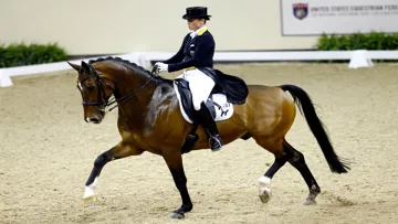 Die Dressureiter erobern als erste Disziplin die Hanns Martin Schleyer-Halle