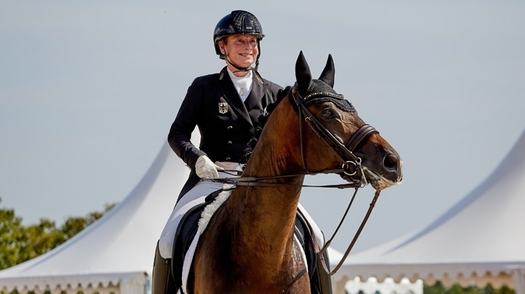 Isabell Werth a remporté deux épreuves du CDI 5* de Crozet en 2024