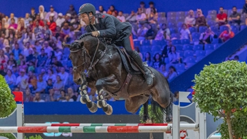 Emanuele Gaudiano a remporté l'épreuve majeure du jour au CSI 4*-W d'El Jadida