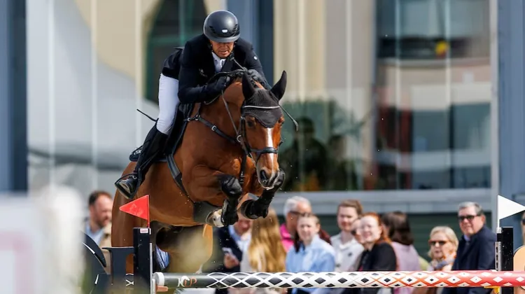 Marco Kutscher a mené Kim 377 à la victoire dans le Grand Prix du CSI 2* de Hagen