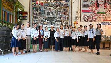 Le mois dernier, le président et un vice-président de la FEI ont visité le centre de formation mis en place par la Fédération cambodgienne.