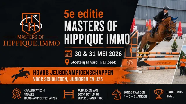 Ruiters verzamelen in Dilbeek voor een feestweekend vol sport en sfeer