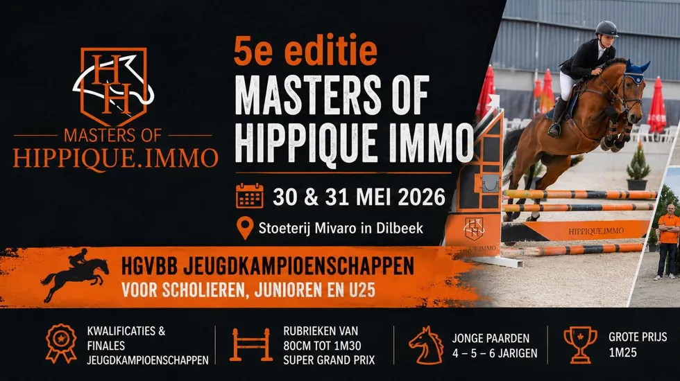 Ruiters verzamelen in Dilbeek voor een feestweekend vol sport en sfeer