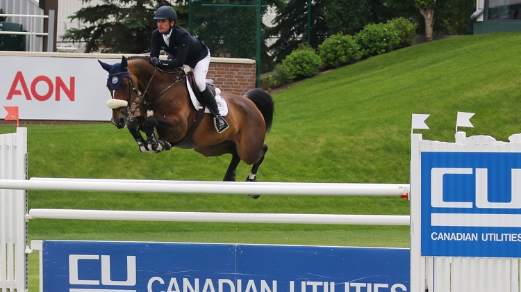 Darragh Kenny a mené Zero K à la victoire, hier à Calgary