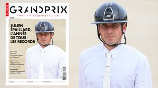 Julien Épaillard est en couverture du numéro 143 du magazine GRANDPRIX.