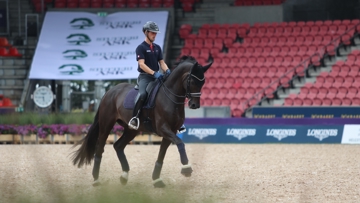 Corentin Pottier a représenté la France pour la première fois dans un grand rendez-vous aux championnats du monde de Herning, cet été.