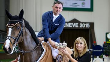 En 2015, Jérôme Hurel était devenu le deuxième Français à s'imposer dans la Grande Chasse du CHI de Genève.