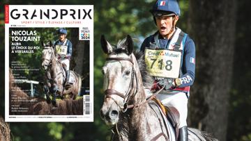 Nicolas Touzaint et Diabolo Menthe sont en couverture du dernier numéro du magazine GRANDPRIX.