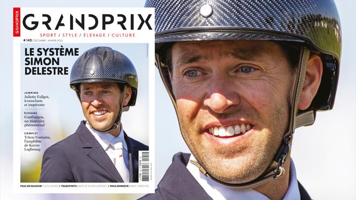 Simon Delestre est en couverture du dernier numéro du magazine GRANDPRIX.