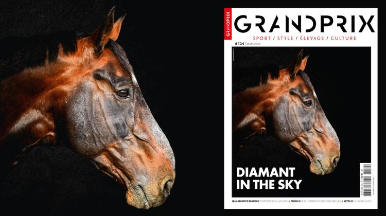 Voici la couverture du dernier numéro du magazine GRANDPRIX.