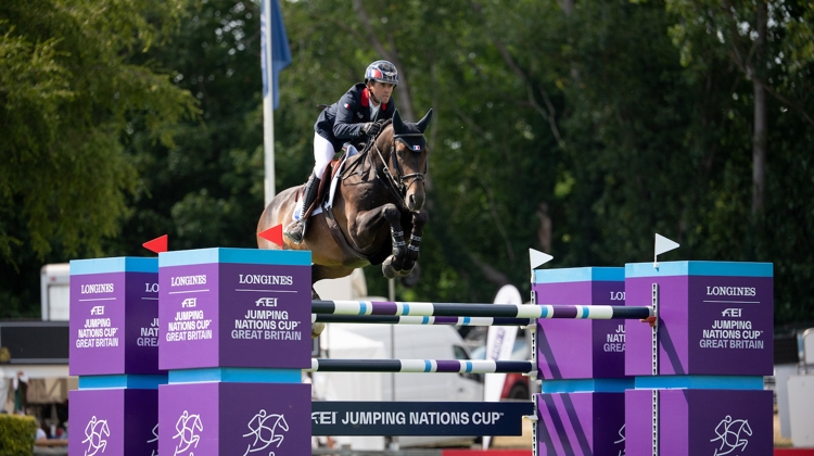 Envoyés au barrage face à l’Allemagne et le Brésil, Marc Dilasser et Arioto du Gèvres ont ramené la victoire à la France dans la Coupe des nations du CSIO 5* de Hickstead, en 2022.