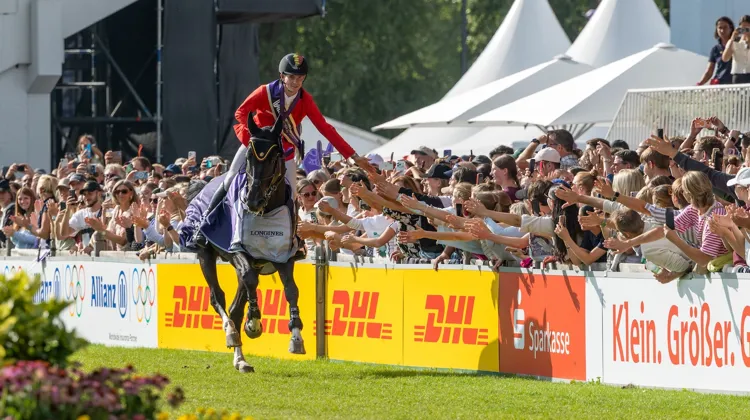 Thibeau Spits a savouré sa médaille individuelle décrochée avec l’extraordinaire Impress-K van’t Kattenheye