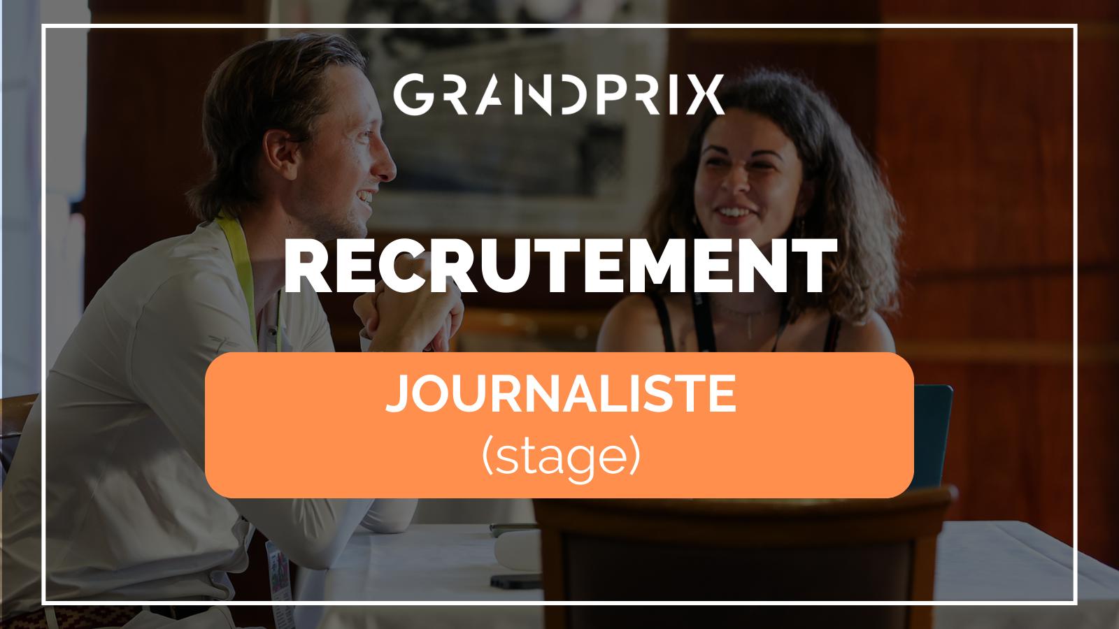 GRANDPRIX is op zoek naar een stagiair Journalistiek