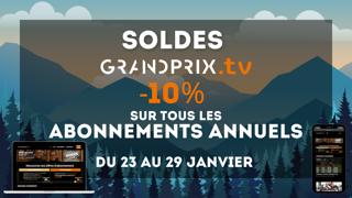 Soldes GRANDPRIX.tv : -10% sur toutes les offres d’abonnement annuelles