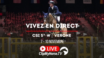 Suivez la Coupe du monde de Vérone avec les commentaires de Kamel Boudra, et bien d’autres concours sur ClipMyHorse.tv