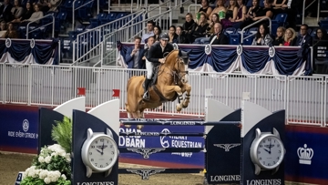 La nuit dernière, l’Allemand et son alezan ont ajouté une cinquième victoire à leur palmarès.