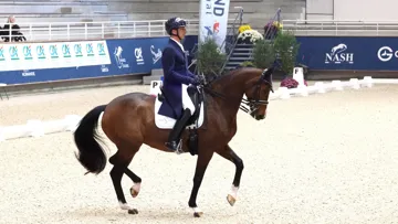 Bertrand Liégard et Ginger se sont imposés à Saint-Lô hier, pour leur première compétition depuis les Européens de Crozet 