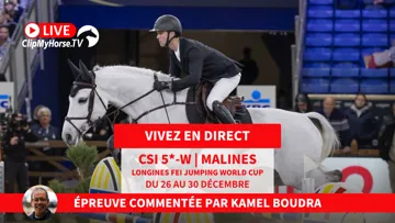 Toutes les épreuves du CHI-W de Malines sont diffusées sur ClipMyHorse.tv